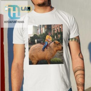 Ride The Vibe Pedro Pascal Capybara Shirt Unisex Fun hotcouturetrends 1 1