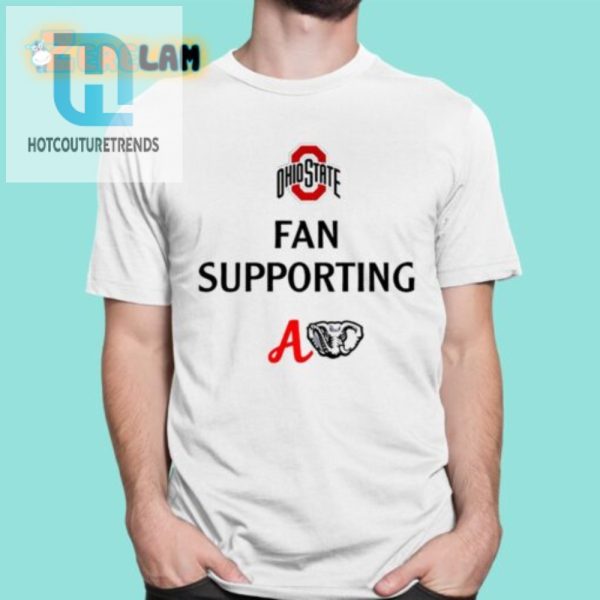 Ohio State Fans Hilarious Alabama Supporter Tee hotcouturetrends 1
