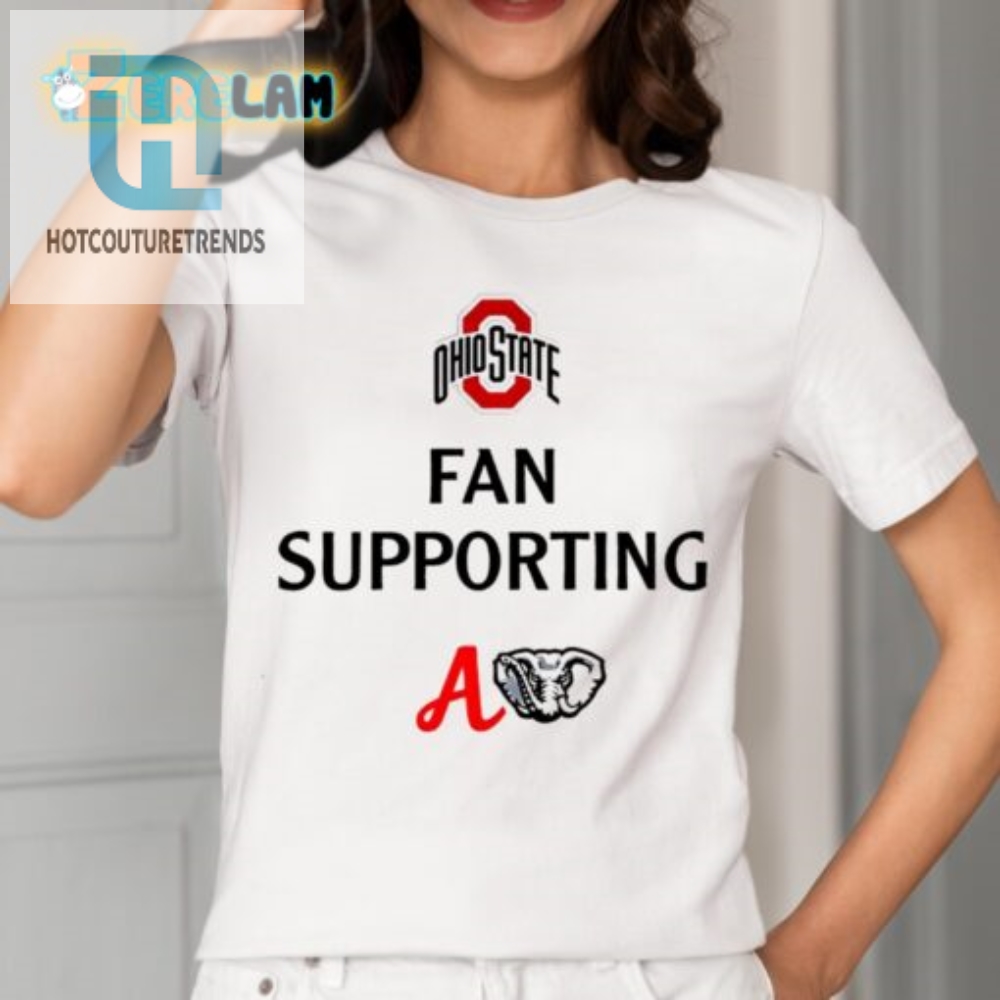 Ohio State Fans Hilarious Alabama Supporter Tee