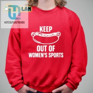 Funny Keep Out Of Womens Sports Tee Stand Out Laugh hotcouturetrends 1 1