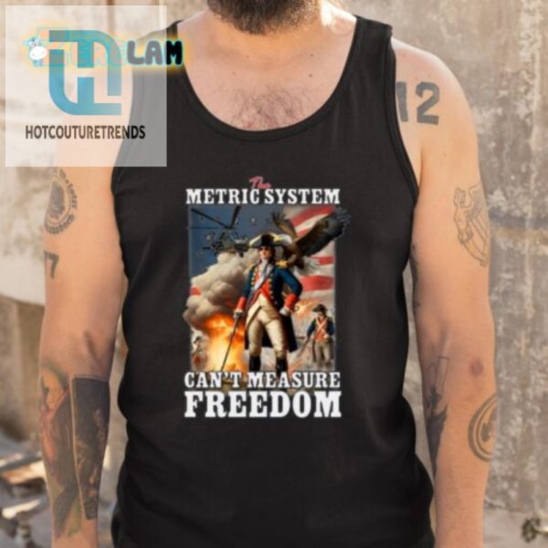 Funny Metric Cant Measure Freedom Usa Eagle Shirt hotcouturetrends 1 4