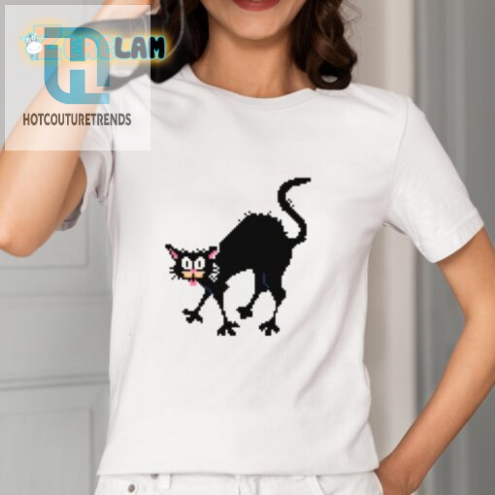 Get A Laugh With Our Unique Tom Cat 8 Bit Shirt