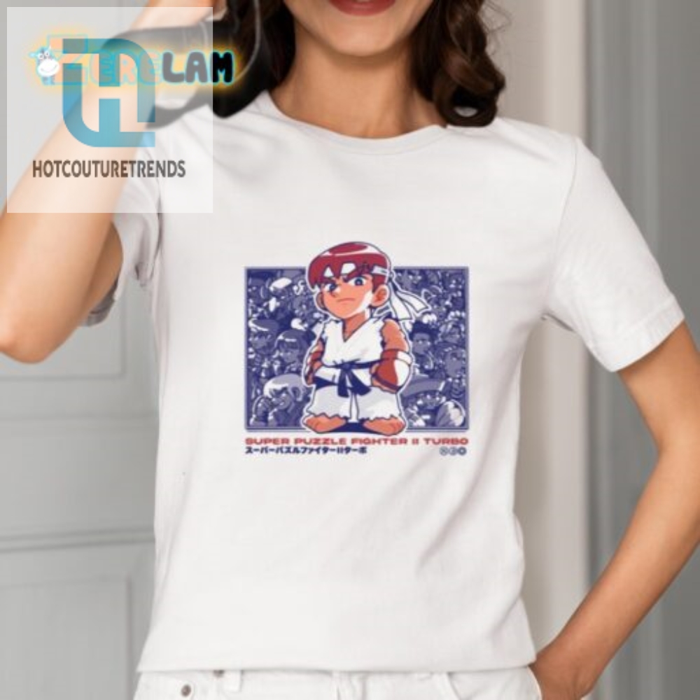 Level Up Your Style With Super Puzzle Fighter Ii Turbo Tee