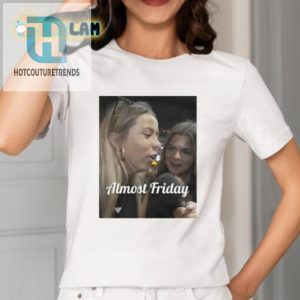 Hilarious Almost Friday Hawk Tuah Shirt Stand Out Laugh hotcouturetrends 1 1