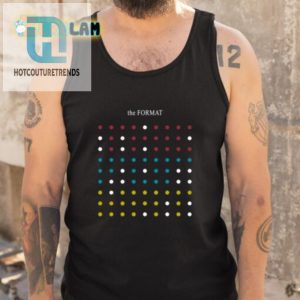 Get Laughs In Style With The Format Dots Black Funny Shirt hotcouturetrends 1 4