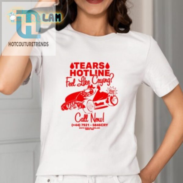 Dial Up Laughs Tears Hotline Crying Shirt Unique Funny hotcouturetrends 1 1