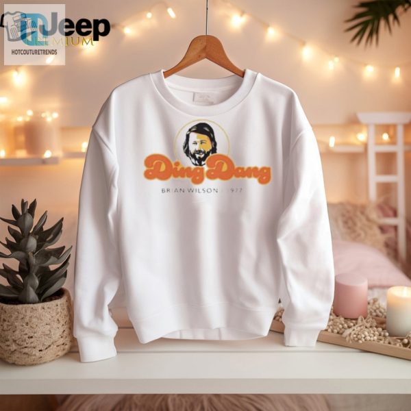 Get Laughs With Official 1977 Ding Dang Brian Wilson Shirt hotcouturetrends 1 1