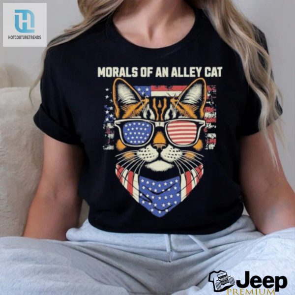 Quirky Alley Cat Morals Tshirt Stand Out With Humor hotcouturetrends 1