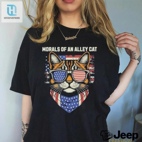 Quirky Alley Cat Morals Tshirt Stand Out With Humor hotcouturetrends 1 2