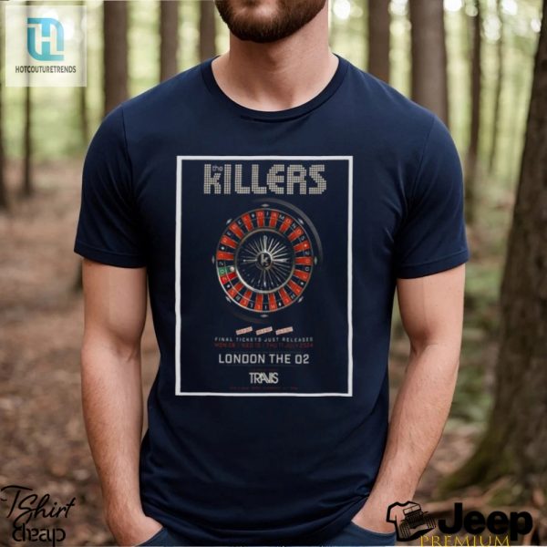 Rock Out With The Killers Travis Epic July O2 Poster Tee hotcouturetrends 1