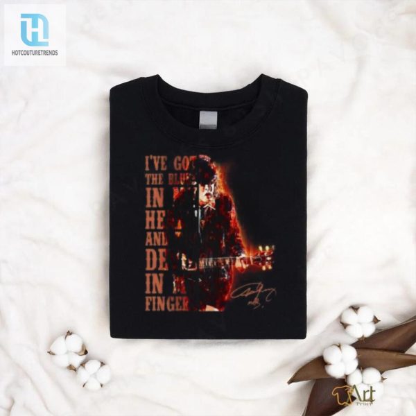 Rock On Angus Young Blues Heart Devil Fingers Tee hotcouturetrends 1 1