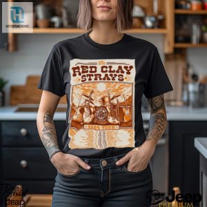 Rock 2024 With Red Clay Strays Tour Dates Tee Limited Edition hotcouturetrends 1 2