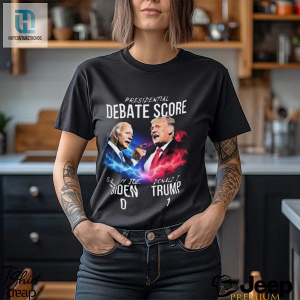 Trump 1 Biden 0 Shirt Hilarious Official Debate Gear hotcouturetrends 1 2