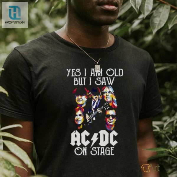 Funny Vintage Acdc Concert Shirt Old But Rockin hotcouturetrends 1 3