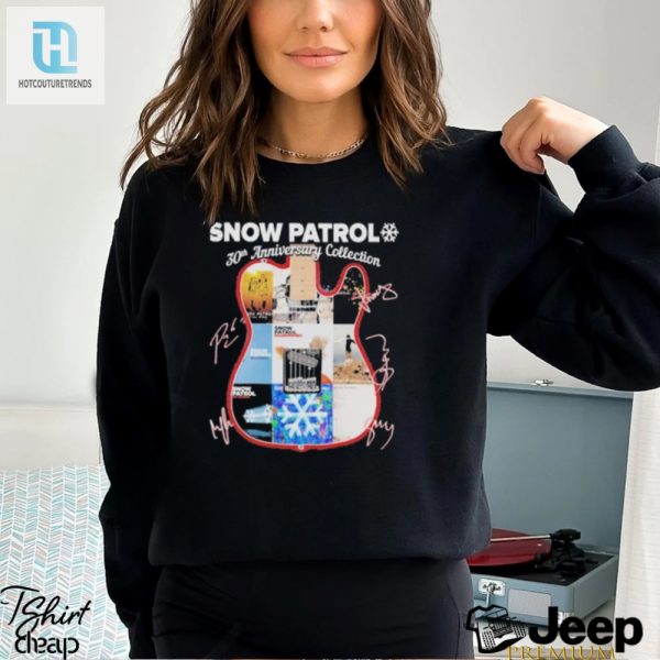 Rock Out In Style Snow Patrol 30Th Signature Tee Lol Cool hotcouturetrends 1 1