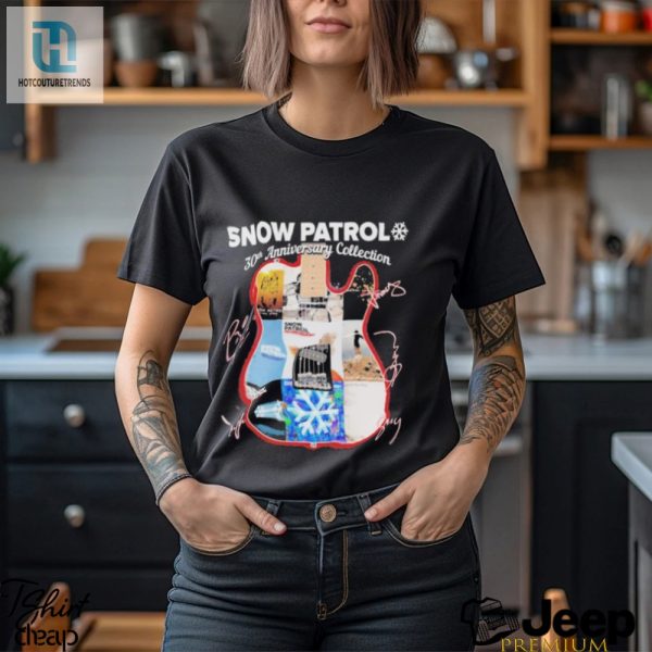 Rock Out In Style Snow Patrol 30Th Signature Tee Lol Cool hotcouturetrends 1 2