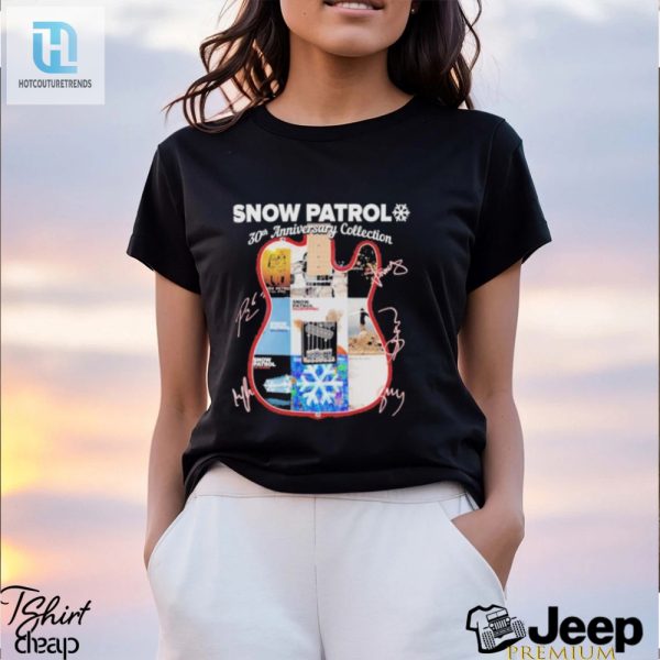 Rock Out In Style Snow Patrol 30Th Signature Tee Lol Cool hotcouturetrends 1 3