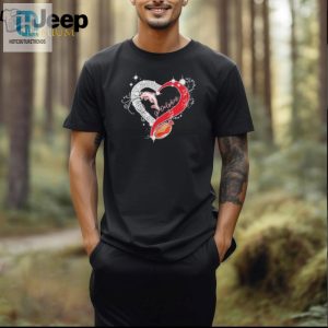 Sparkle With Dolphins Love Hilarious Heart Shirt hotcouturetrends 1 2