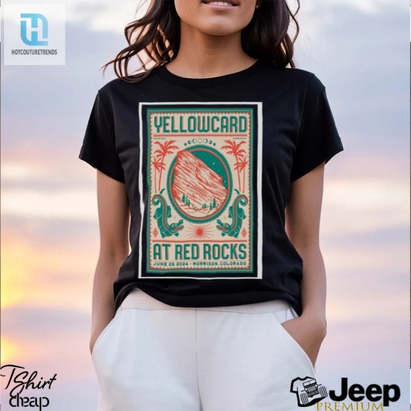 Rock Out In Style Yellowcards Epic Red Rocks 24 Tee hotcouturetrends 1 2