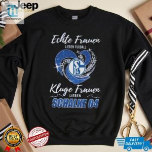 Funny Smart Women Love Schalke 04 Heart Shirt Unique Gift hotcouturetrends 1 3