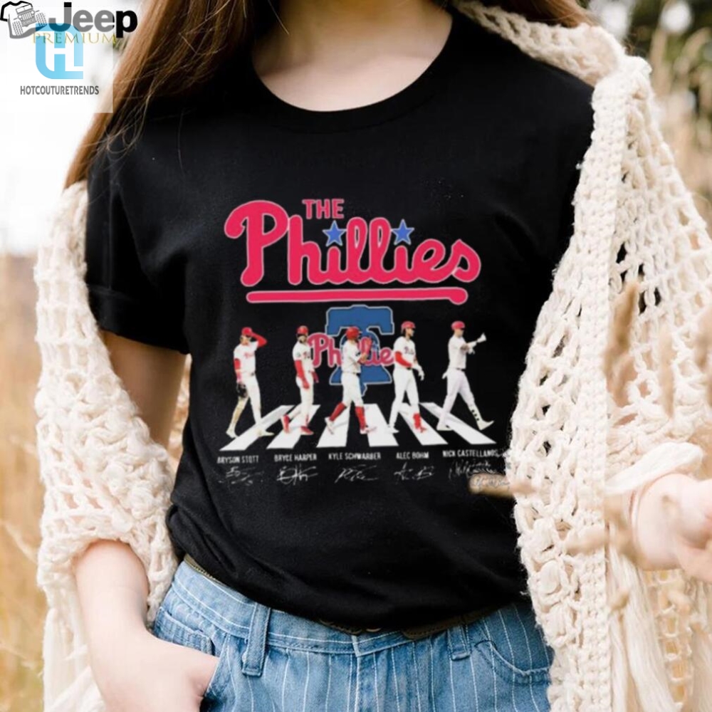 Rock Out Phillies Style Abbey Road Allstars Tee