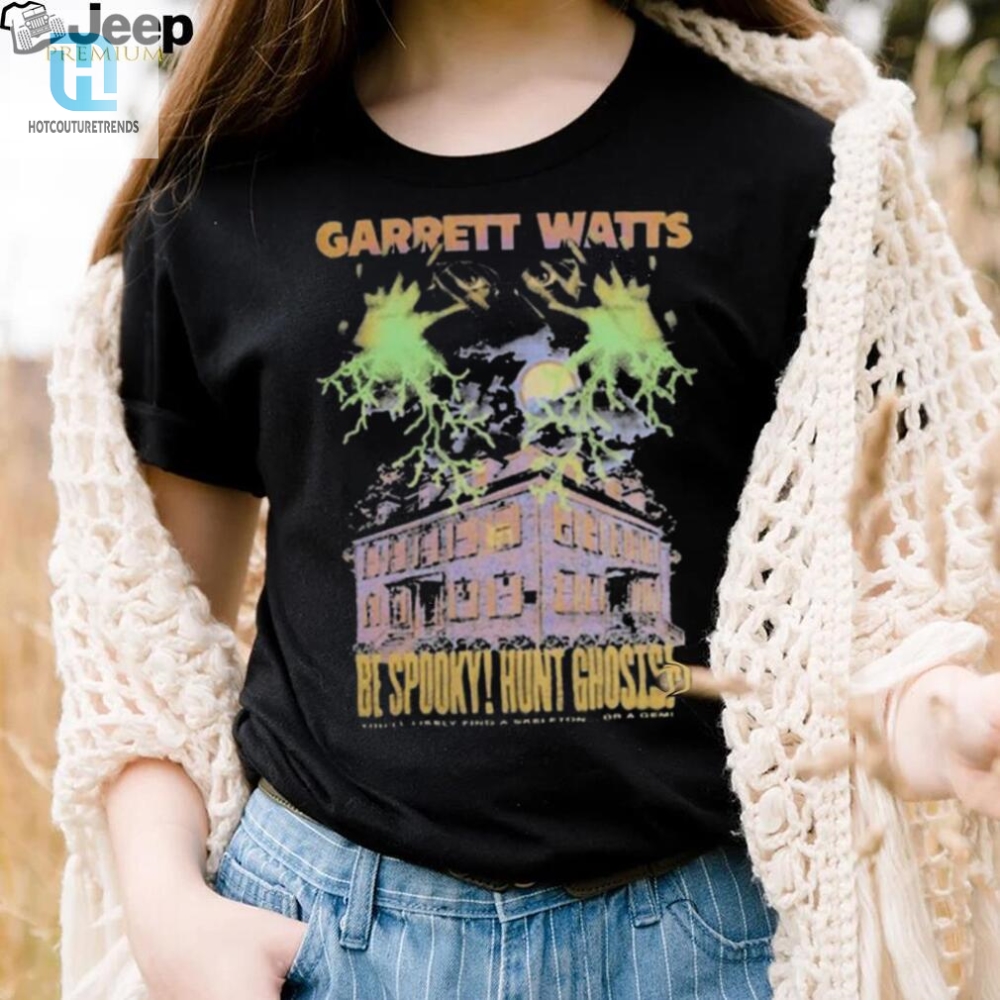 Get Spooked  Laugh 2024 Garrett Watts Haunted Shirt
