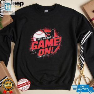 Funny 3Rd Grade Game On Baseball Shirt Back To School Fun hotcouturetrends 1 3