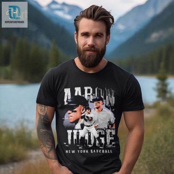 Get A Laugh With Aaron Judges Vintage Yankees Signature Tee hotcouturetrends 1 2