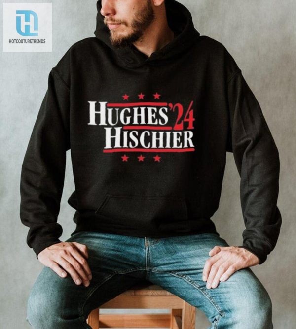 Get Official Hughes Hischier 24 Shirt Wear The Laughs hotcouturetrends 1