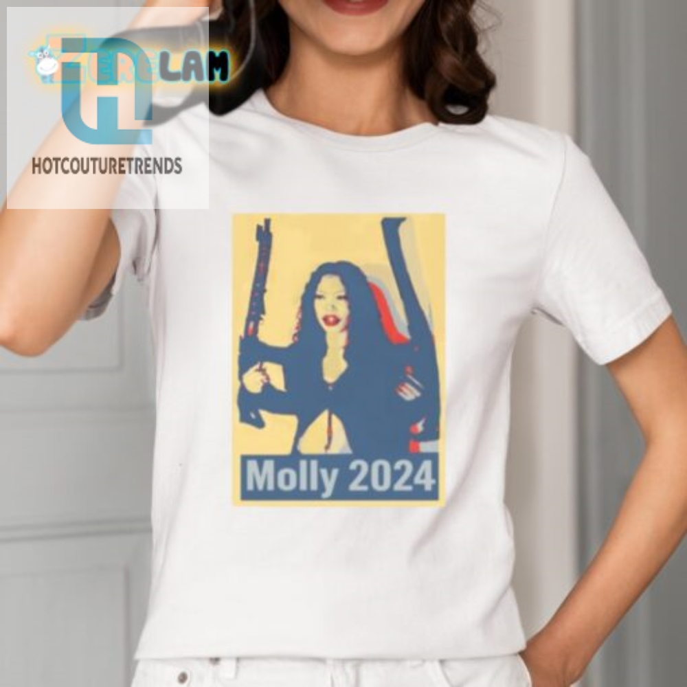Molly For President 2024 Shirt  Hilarious  Unique Tee