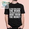 Hilarious Hide From Money Shirt Standout Unique Tee hotcouturetrends 1