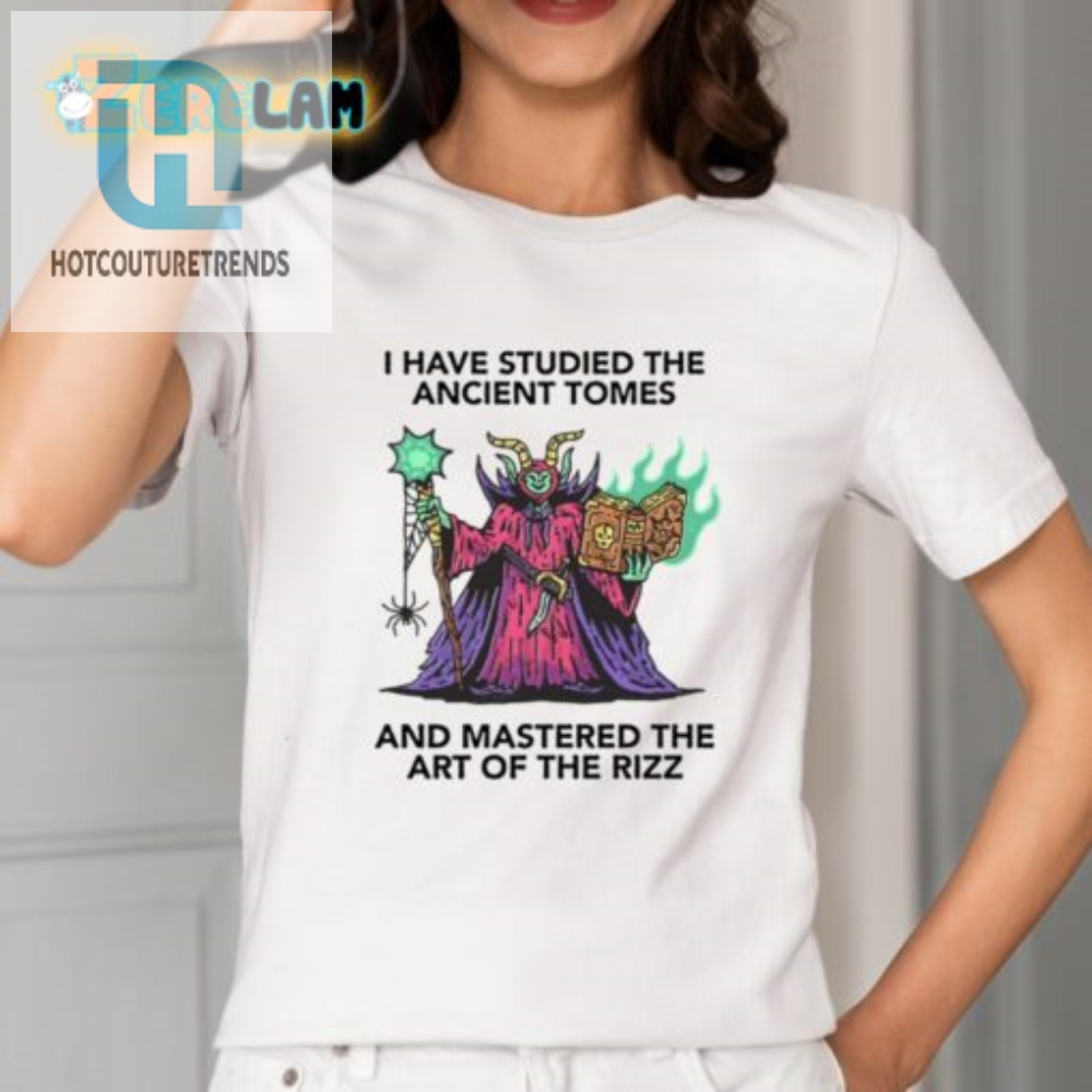 Master The Rizz Funny Ancient Tomes Shirt