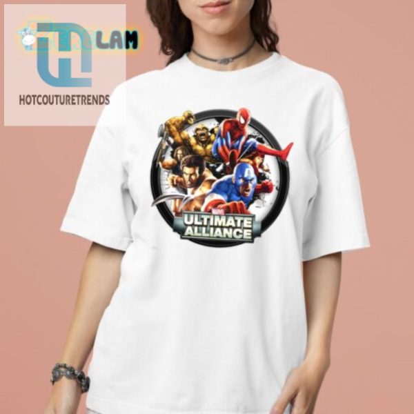 Get Spidey With It Tobey Maguire Ultimate Alliance Tee hotcouturetrends 1