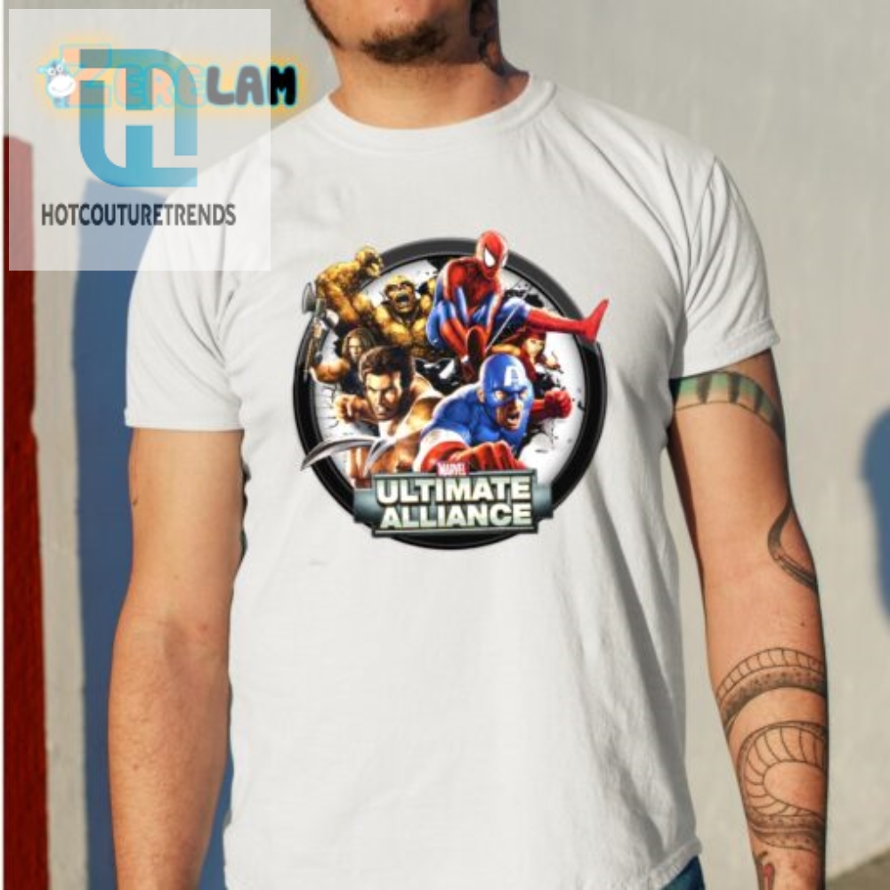 Get Spidey With It Tobey Maguire Ultimate Alliance Tee