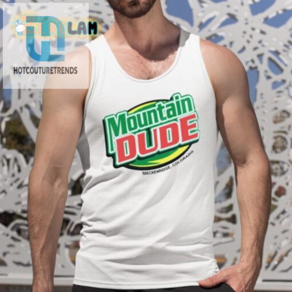 Get Lost In Style Funny Mountain Dude Breckenridge Tee hotcouturetrends 1 4