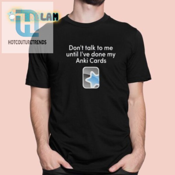 Funny Anki Cards Shirt Perfect For Procrastinators Students hotcouturetrends 1