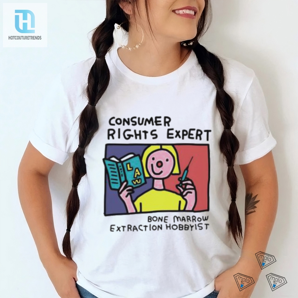Bone Marrow Art Shirt For Witty Consumer Rights Experts