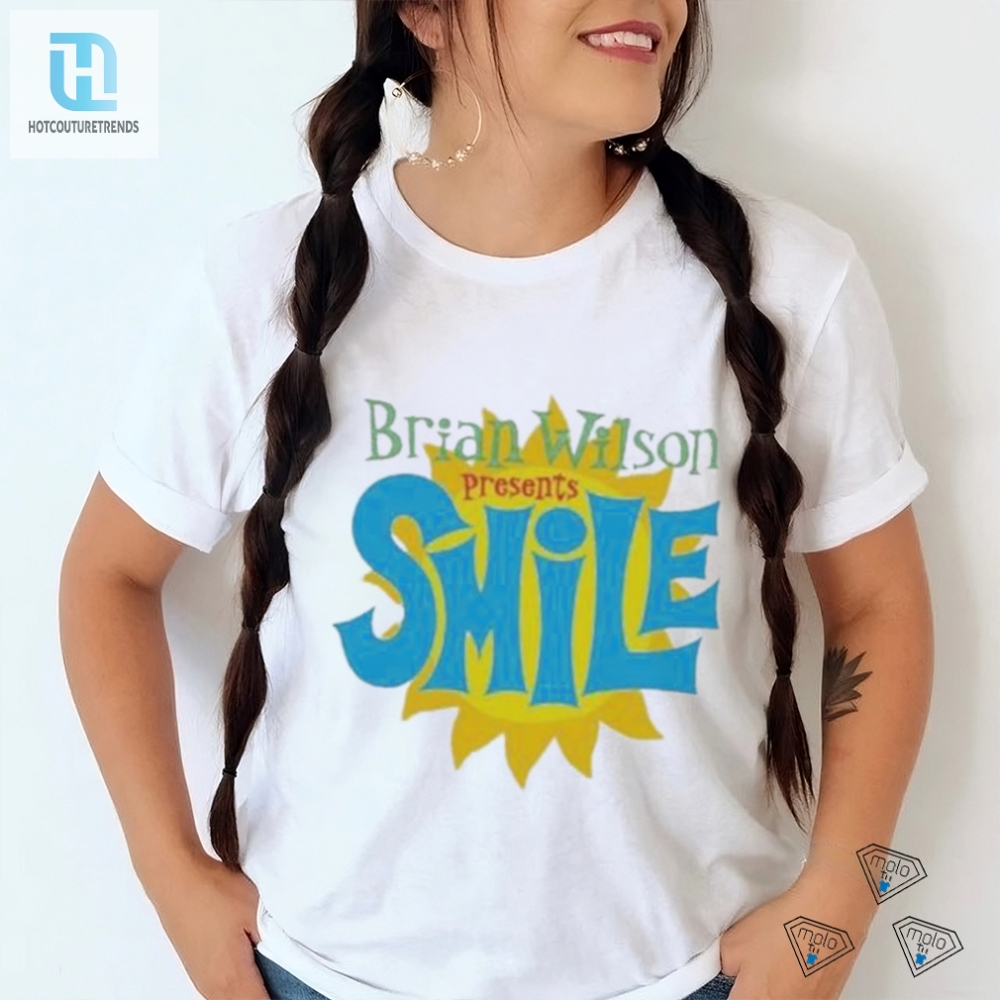 Get Your Smile On Quirky Brian Wilson Shirt Awaits