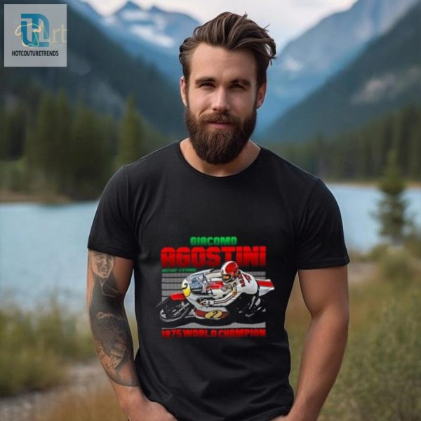 Rev Up Retro Vibes Giacomo Agostini 70S Tee Ride In Style hotcouturetrends 1 1