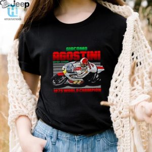 Rev Up Retro Vibes Giacomo Agostini 70S Tee Ride In Style hotcouturetrends 1 2