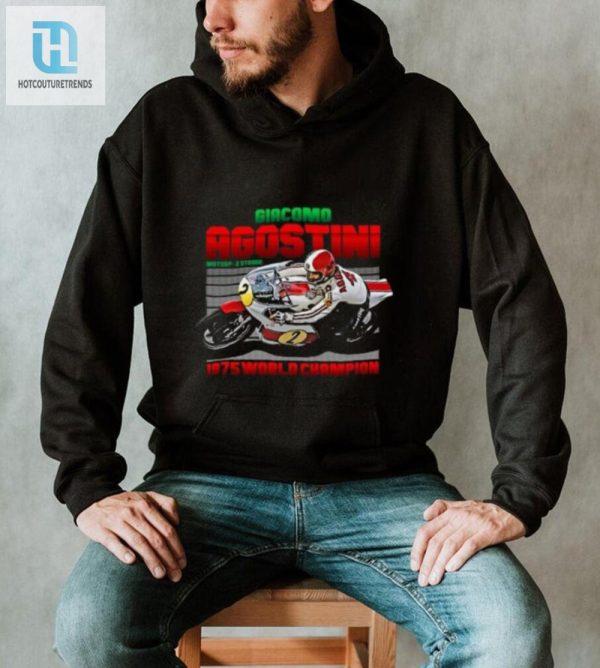 Rev Up Retro Vibes Giacomo Agostini 70S Tee Ride In Style hotcouturetrends 1 3