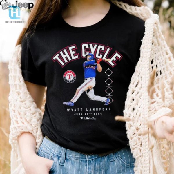 Get Decked In Wyatt Langfords 2024 Official Rangers Tee hotcouturetrends 1 2