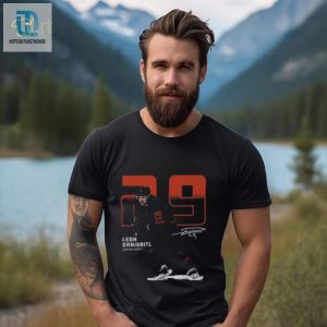 Score With Style Funny Leon Draisaitl Outline Tee hotcouturetrends 1 1