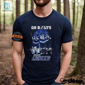 Flaunt Your Lightning Go Bolts Signed Tee Its Electrifying hotcouturetrends 1 3