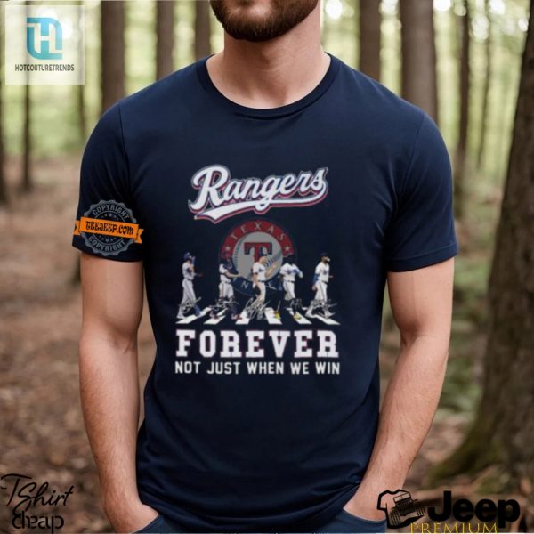 Always A Ranger Funny Signature Tshirt For True Fans hotcouturetrends 1 3