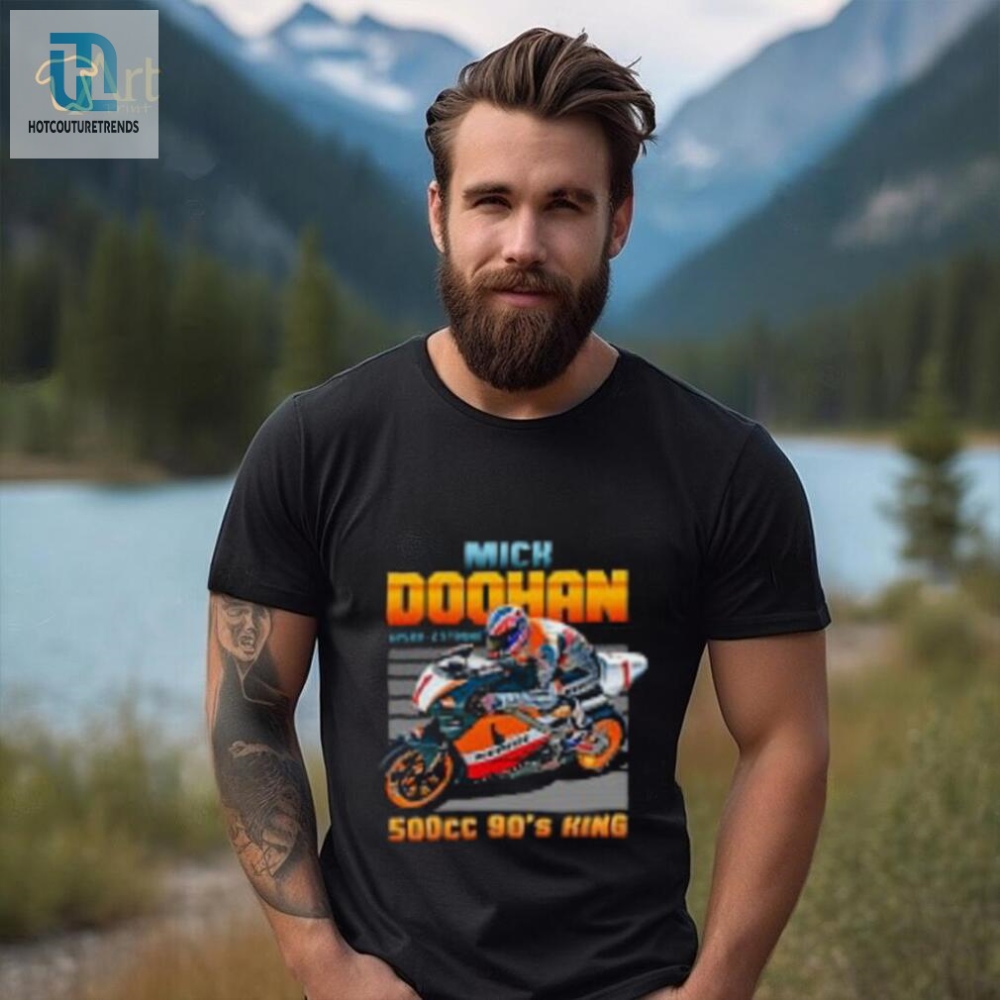 Mick Doohan 90S Retro Tee Wear The Legend Not The Speedo