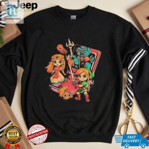 Get Heroic Laughs With Our Brave Game Zelda Black Shirt hotcouturetrends 1 2