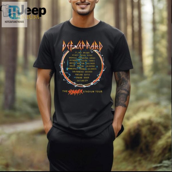 Rock On Def Leppard 2024 Tour Tees Your Summer Musthave hotcouturetrends 1