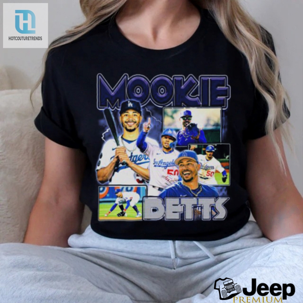 Mookie Magic Dodgers Bomber Tee  Hilariously Hip