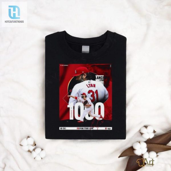 Lance Lynn Shirt Celebrate 1000 Ks With Cardinal Style hotcouturetrends 1